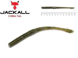 Силікон Jackall Cobra Tail 4.8" Watermelon Pepper